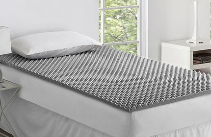 Benefits of a convoluted mattress topper.