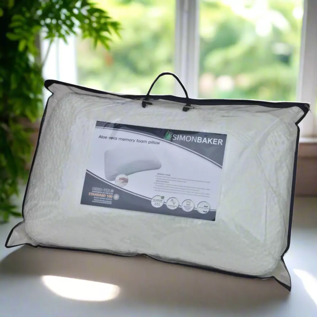 Aloe Vera Memory Foam Pillow