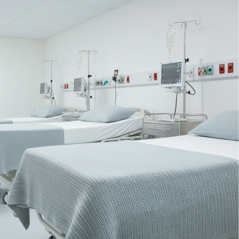 Hospital Cellular Blankets - Beds & Pillows