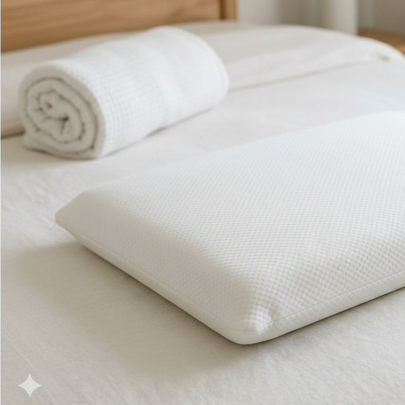 Low Profile Memory Foam Pillow