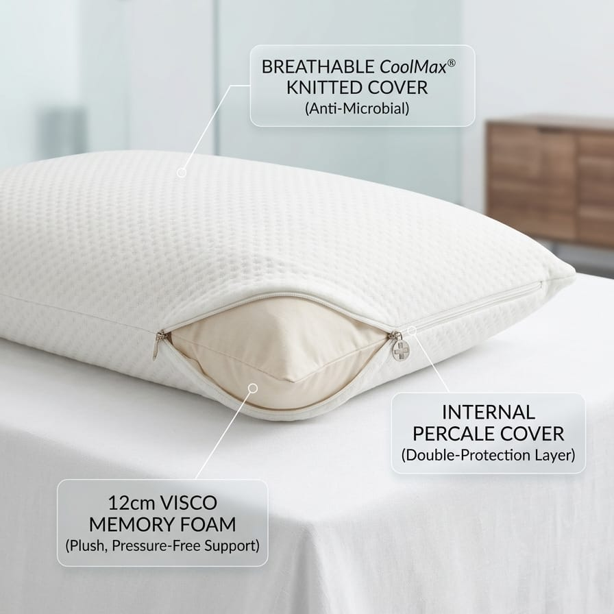 Memory Foam Light Pillow