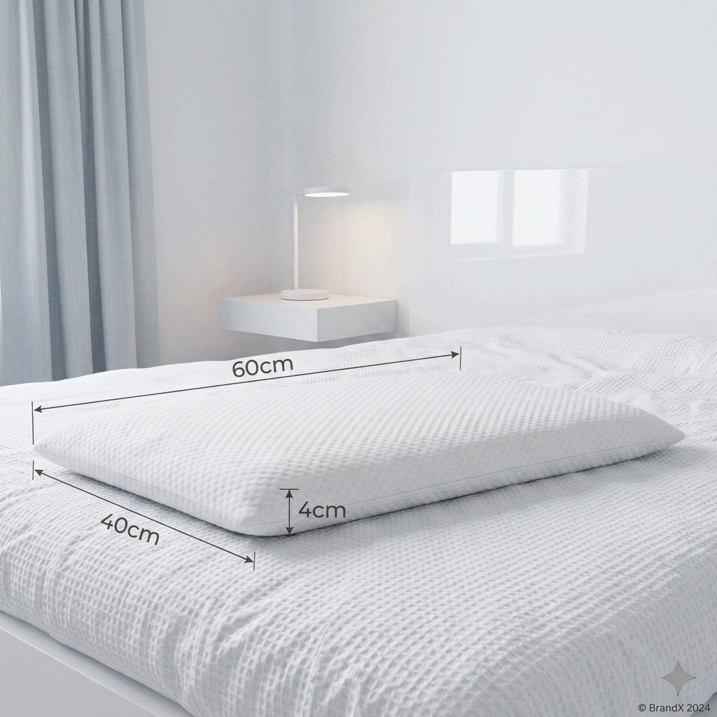 Ultra-Low Profile Memory Foam Pillow