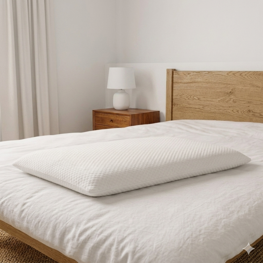 Ultra-Low Profile Memory Foam Pillow