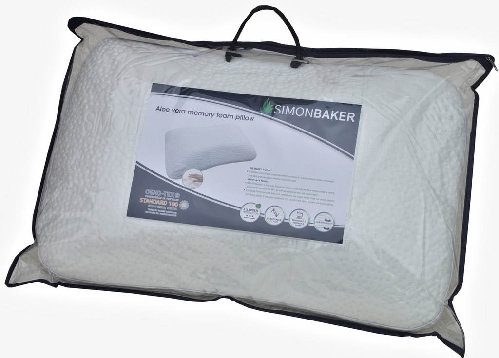 Aloe vera memory foam pillow outlet