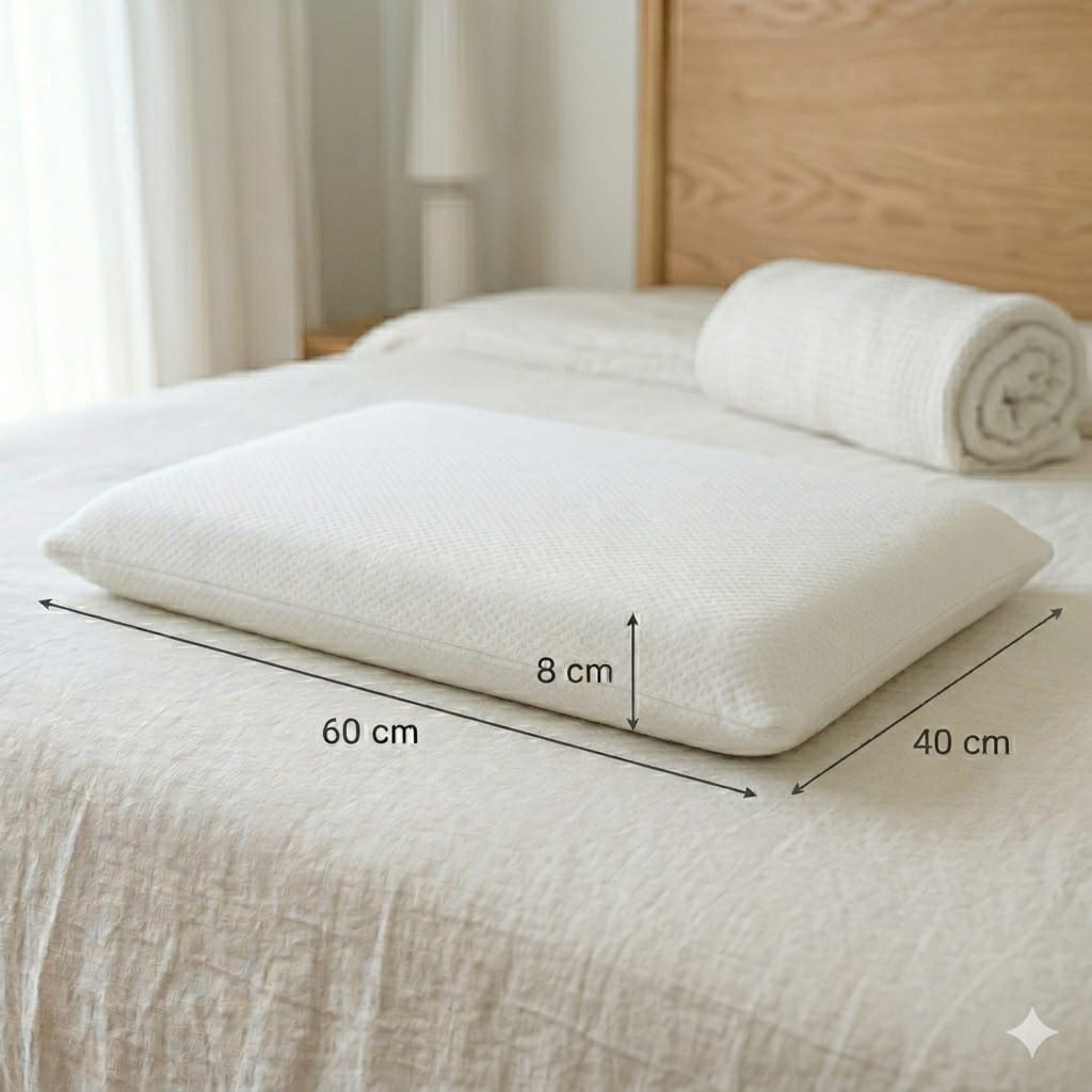 Low Profile Memory Foam Pillow