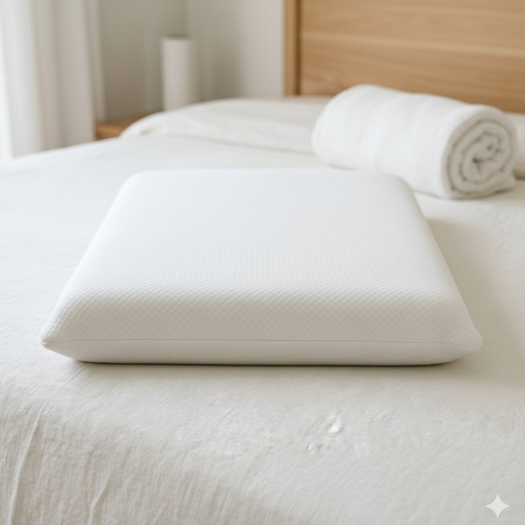 Low Profile Memory Foam Pillow