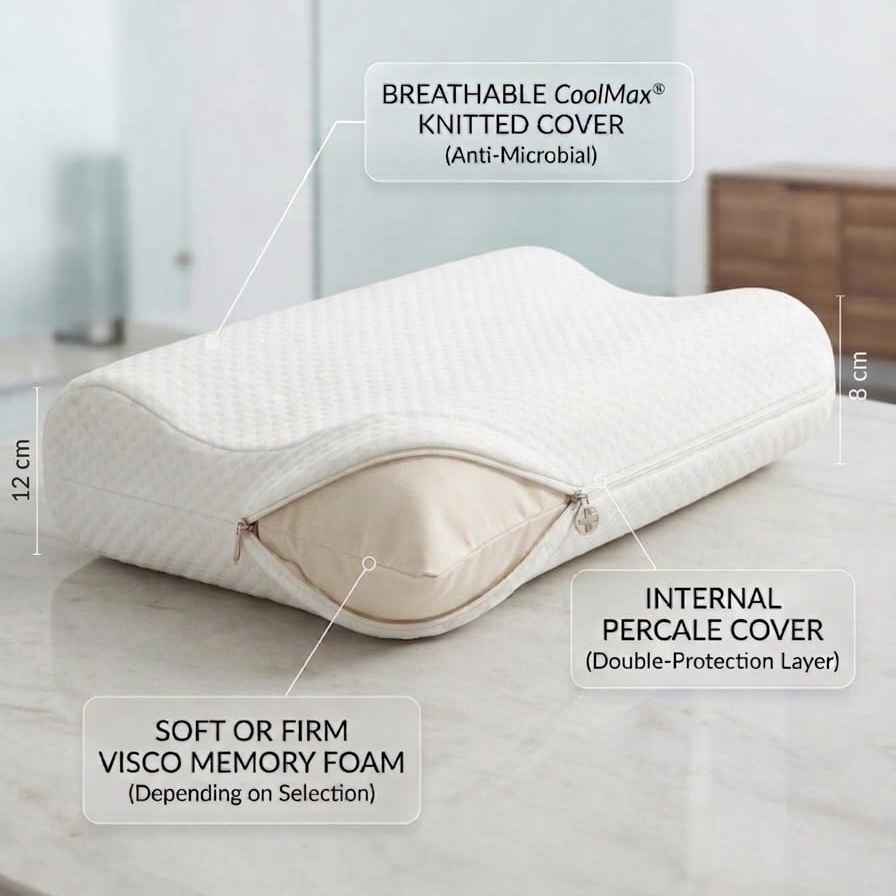 Firm Cervical Support Pillow