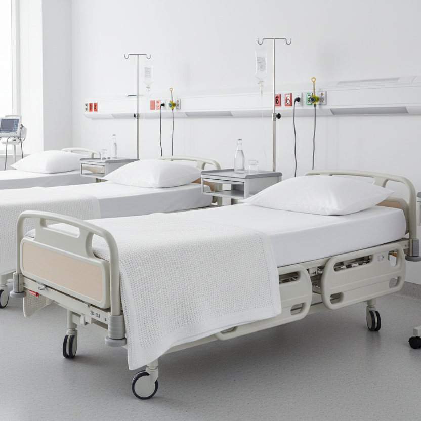 Hospital Cellular Blankets - Beds & Pillows