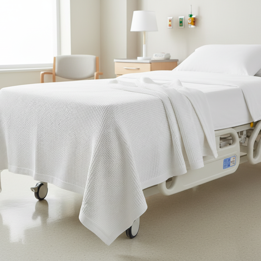 Hospital Cellular Blankets - Beds & Pillows