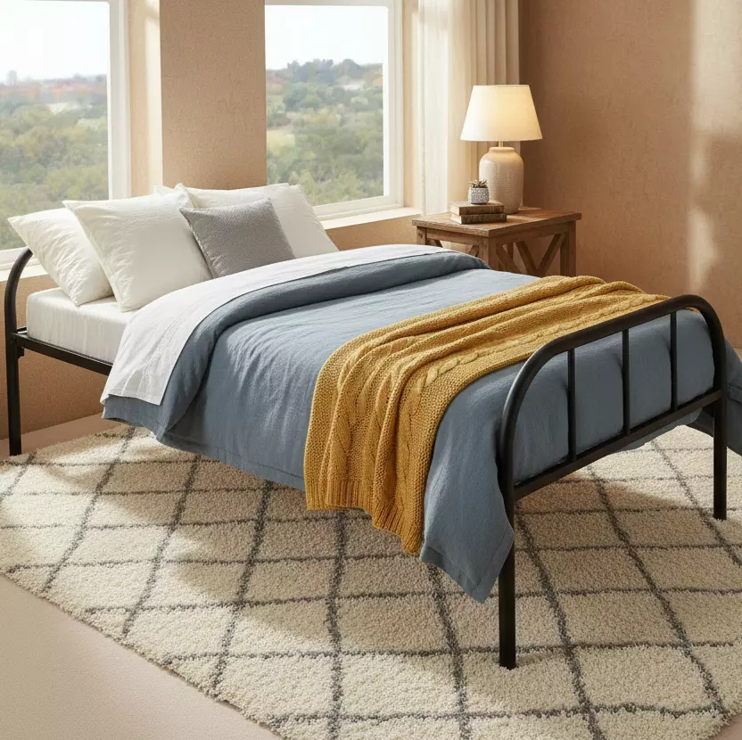 Budget Steel Bed Set