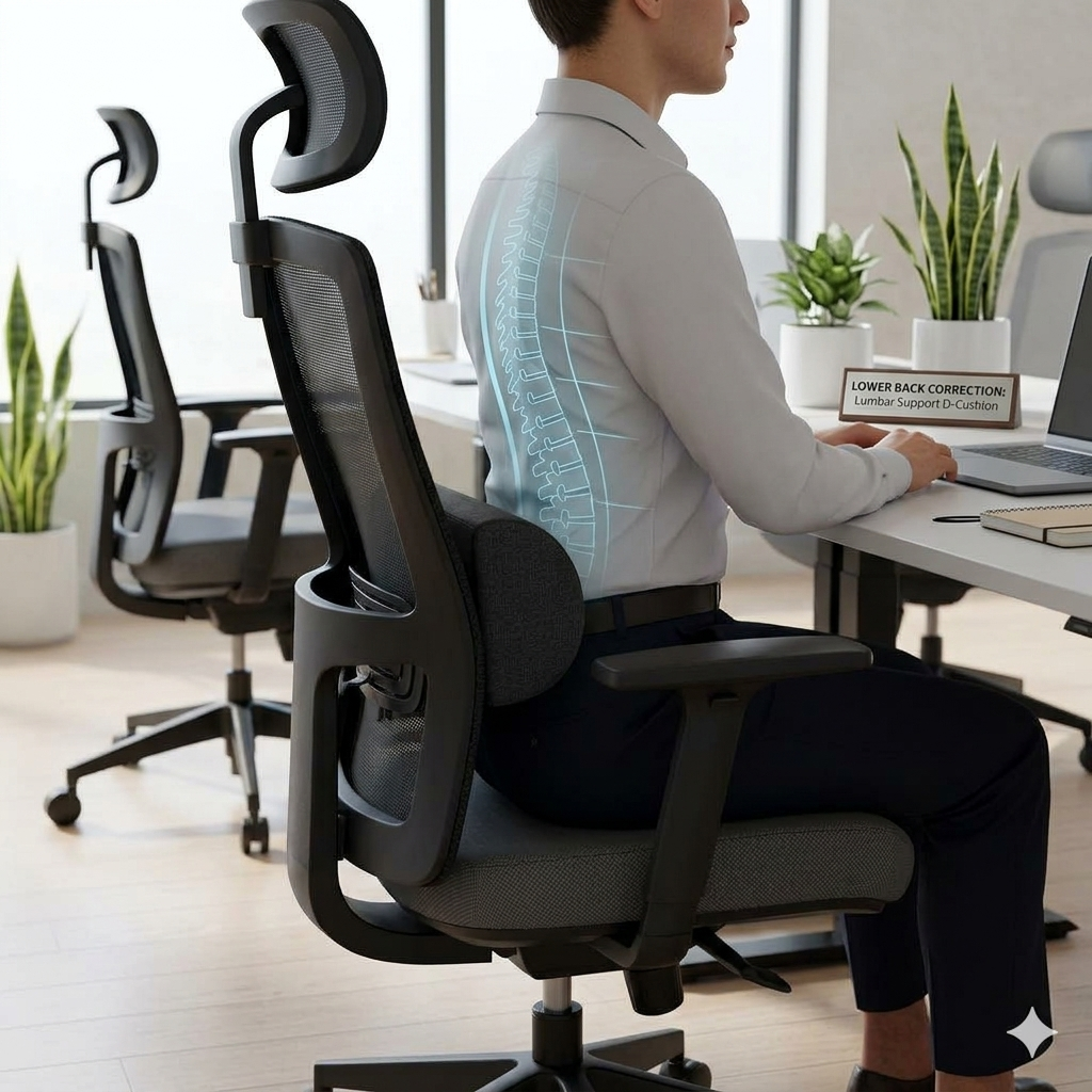 Orthopedic "D" Lumbar Multi-Support