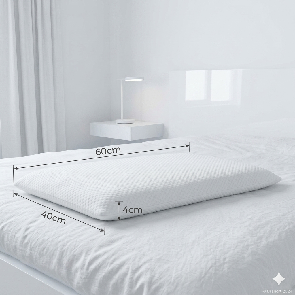 Ultra Low Profile Memory Foam Pillow