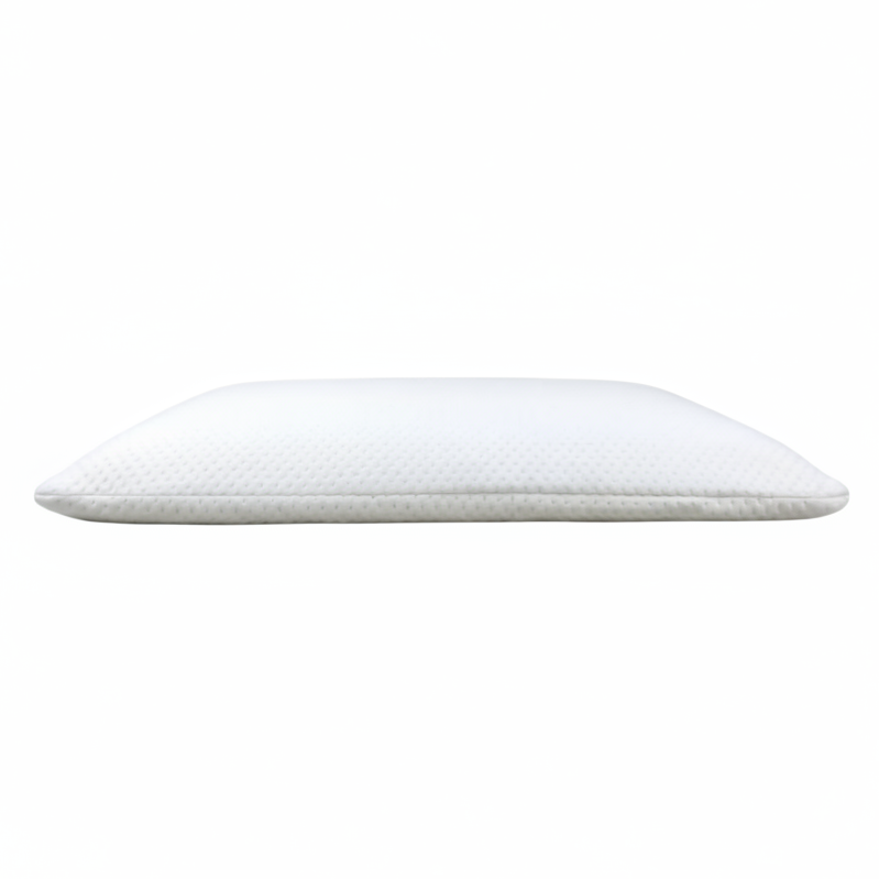 Premium Low-Profile Memory Foam Support Pillow