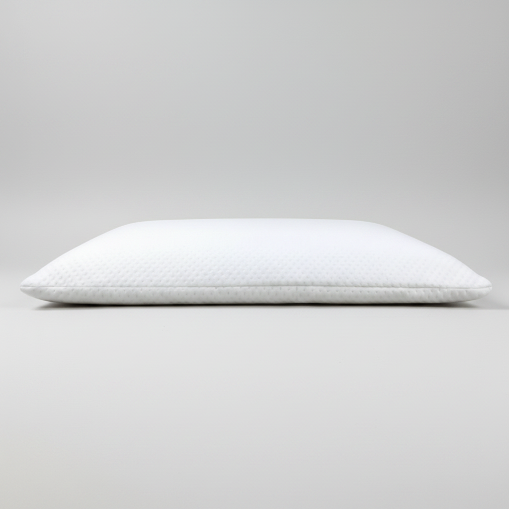 Premium Low-Profile Memory Foam Support Pillow