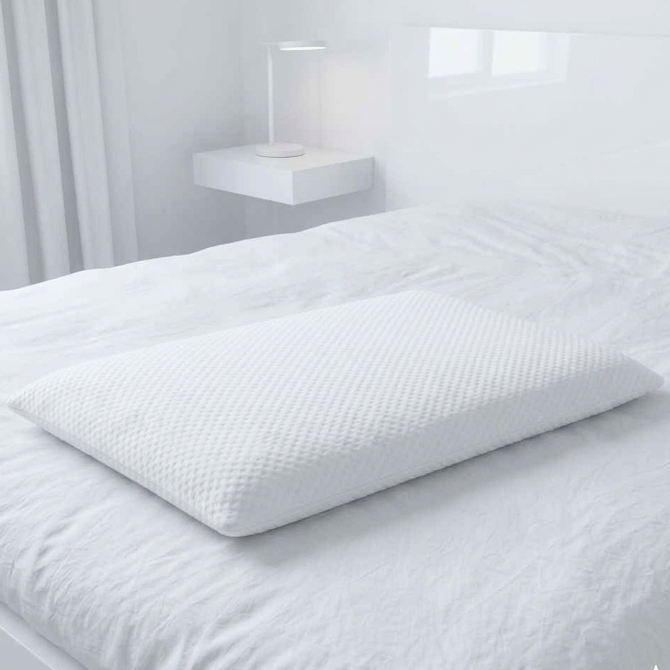 Ultra Low Profile Memory Foam Pillow