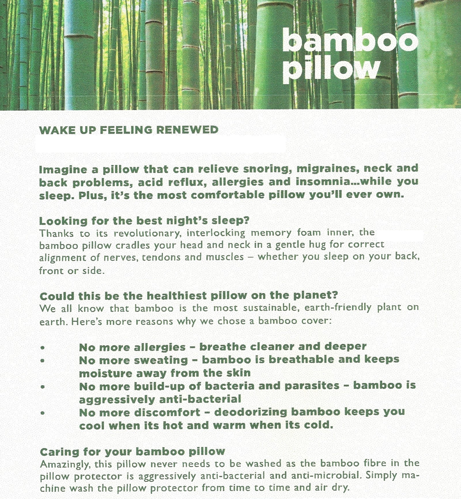 How to wash bamboo pillow cover clearance