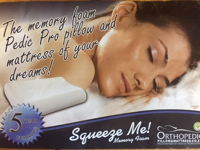 Orthopedic Memory Foam Pillows - Beds & Pillows
