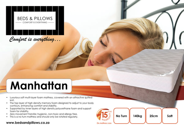 B&P Manhattan Bed - Beds & Pillows