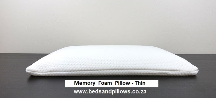 Memory Foam Slim Pillows